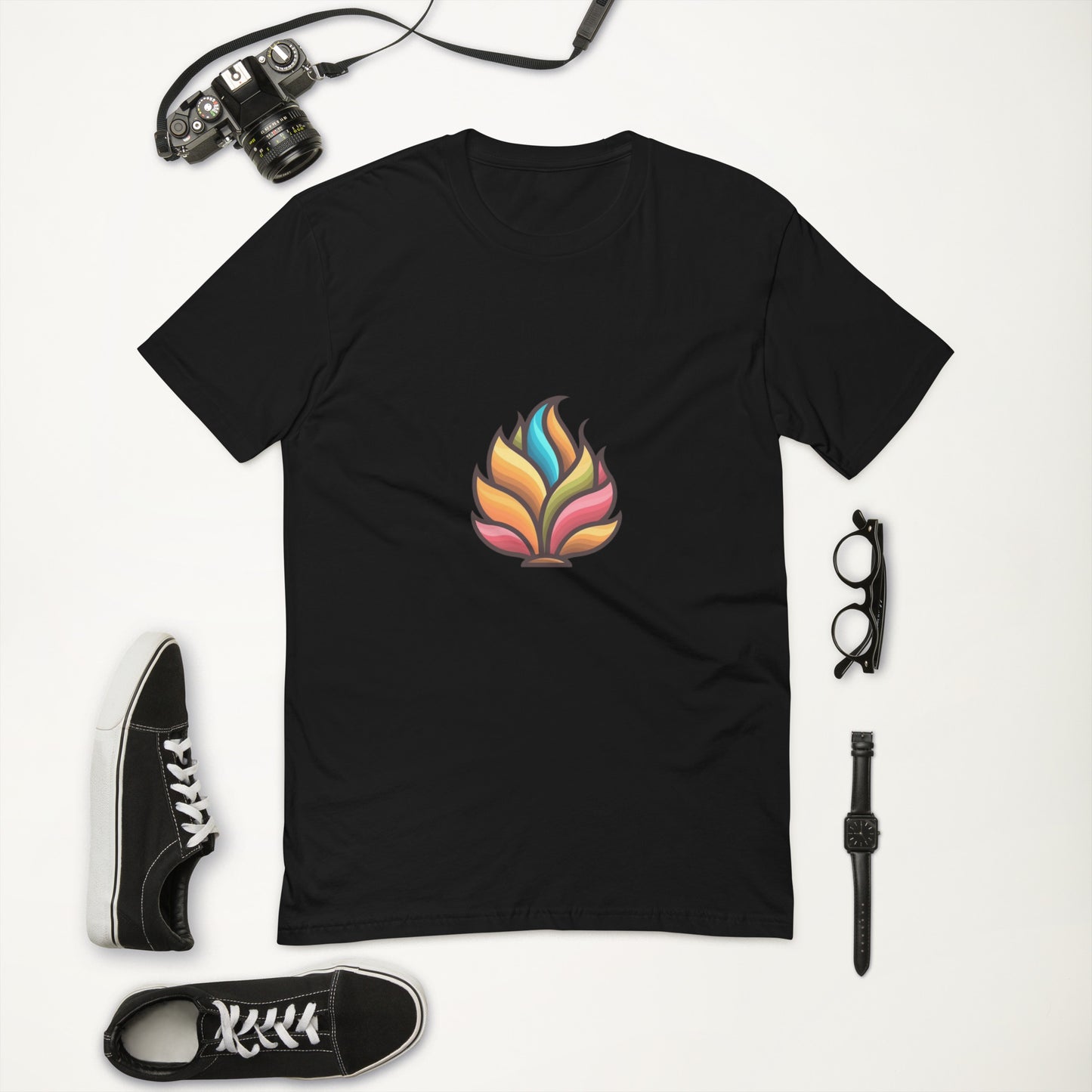 Short Sleeve Stylized Acorn T-shirt