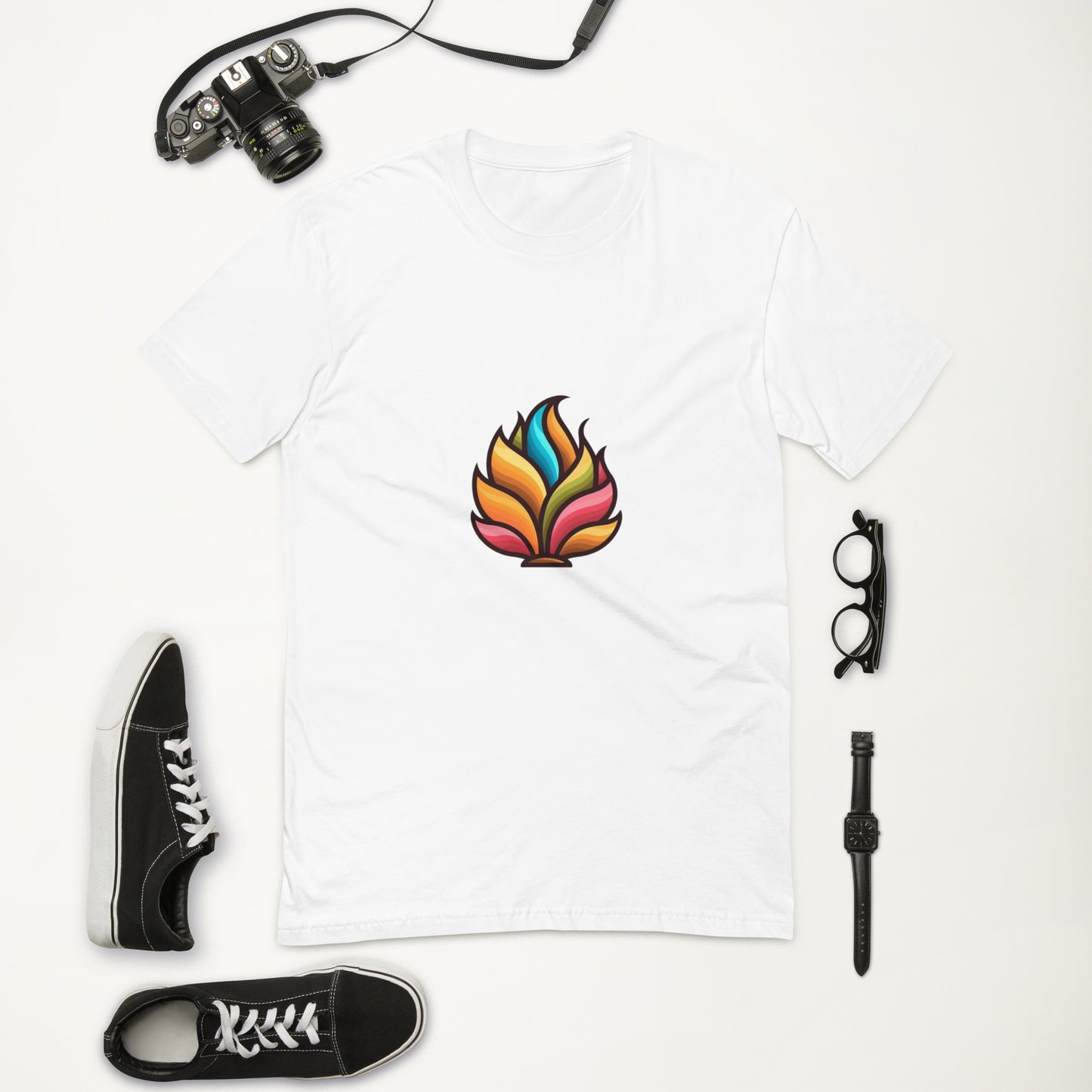 Short Sleeve Stylized Acorn T-shirt