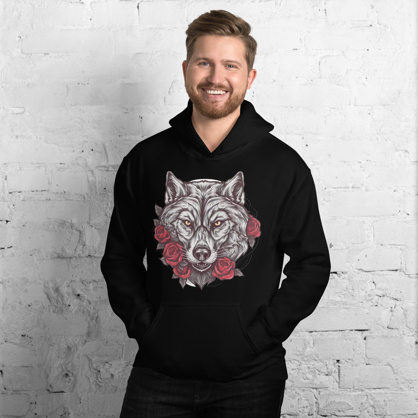 Unisex Wolf Hoodie