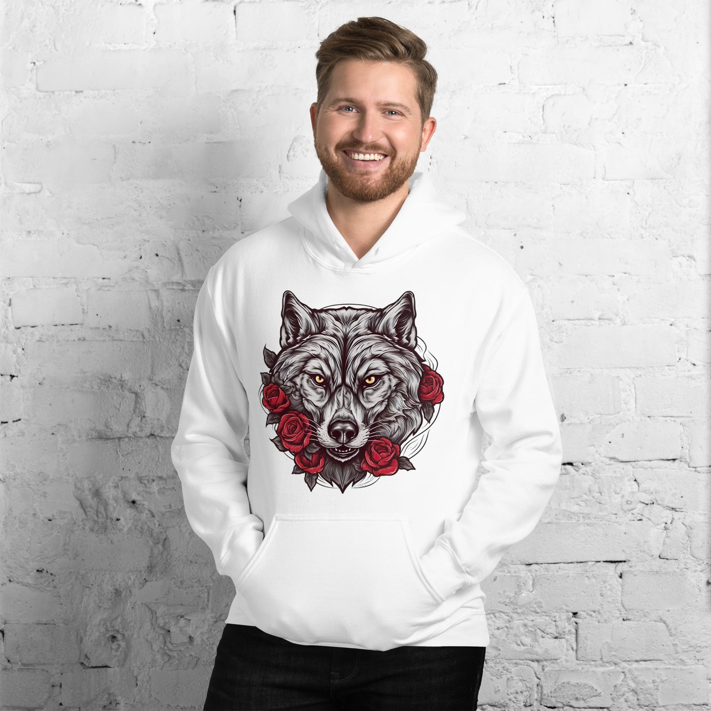 Unisex Wolf Hoodie