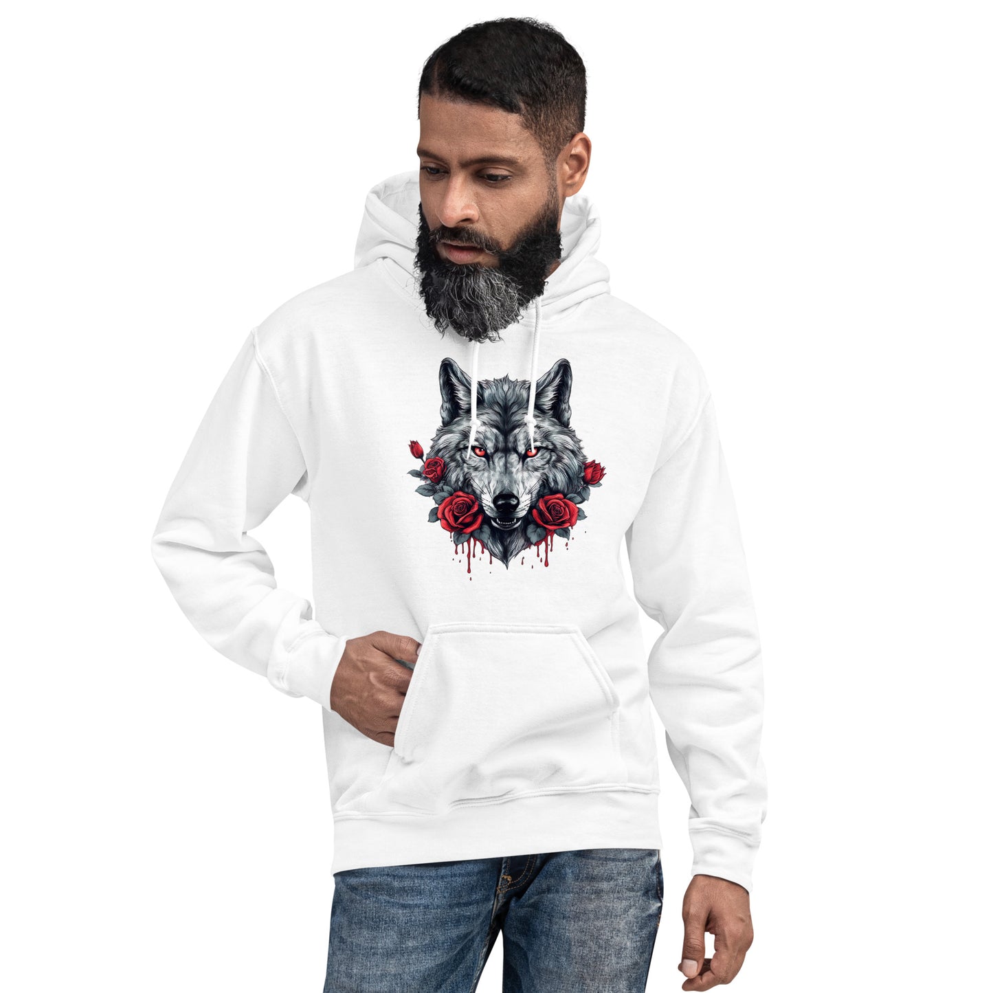 Unisex Wolf Hoodie