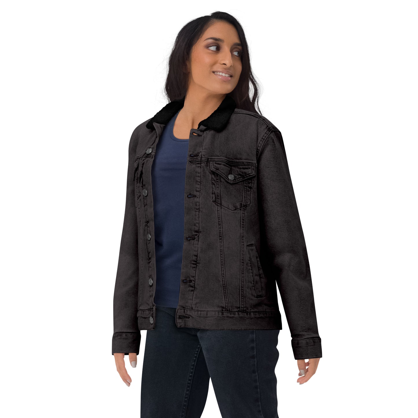 Unisex Acorn YWWP Denim Sherpa Jacket