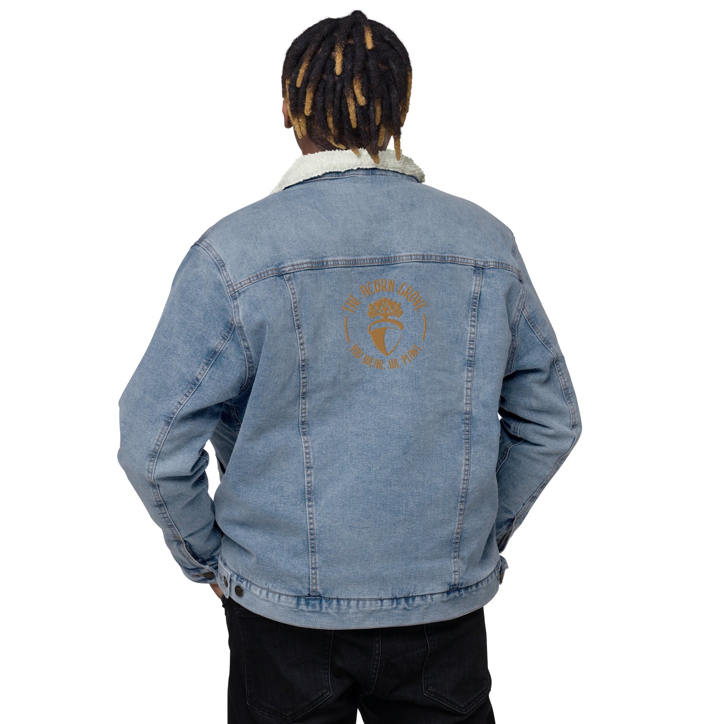 Unisex Acorn YWWP Denim Sherpa Jacket