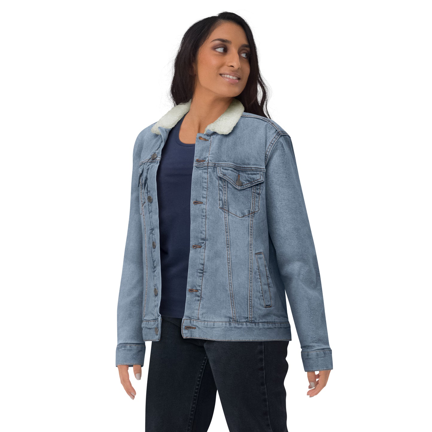 Unisex Acorn YWWP Denim Sherpa Jacket